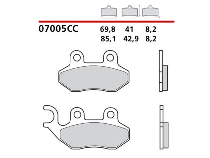 brembo 2026 06 klocki hamulcowe carbon ceramic sco