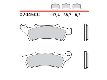brembo 2026 06 klocki hamulcowe carbon ceramic sco
