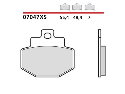 brembo 2026 03 klocki hamulcowe kh321 scooter sint