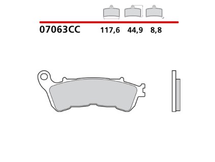 brembo 2026 03 klocki hamulcowe kh388 scooter carb