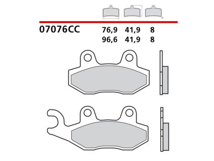 brembo 2026 03 klocki hamulcowe kh135 kh214 scoo