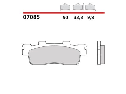 brembo 2026 03 klocki hamulcowe kh498 scooter carb