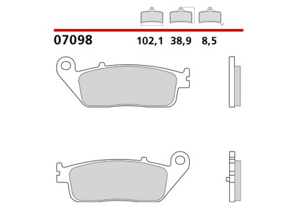 brembo 2026 03 klocki hamulcowe kh608 scooter carb