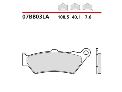 brembo 2026 03 klocki hamulcowe kh209 sinter la s