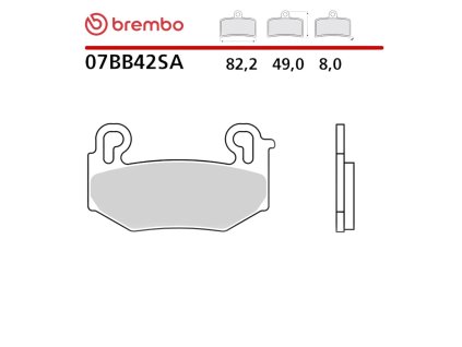 brembo 2026 06 klocki hamulcowe kh779 road sinter
