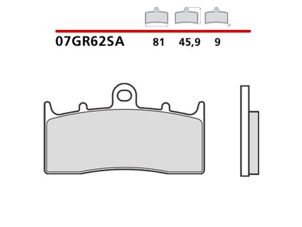 brembo 2026 03 klocki hamulcowe kh294 sinter sa s