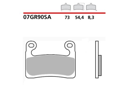 brembo 2026 06 klocki hamulcowe sinter front pads