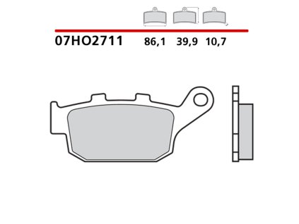brembo 2026 03 klocki hamulcowe kh140 genuine carb