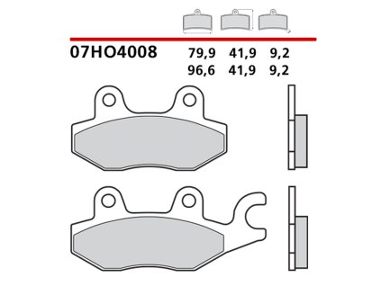 brembo 2026 03 klocki hamulcowe kh197 genuine carb