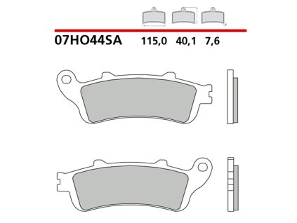 brembo 2026 03 klocki hamulcowe kh261 kh281 sint