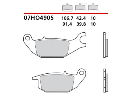 brembo 2026 03 klocki hamulcowe kh343 genuine carb