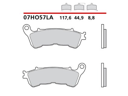 brembo 2026 03 klocki hamulcowe kh388 sinter la s
