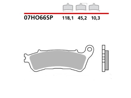 brembo 2026 03 klocki hamulcowe kh388 2 sinter sp