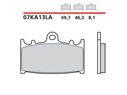 brembo 2026 03 klocki hamulcowe kh158 sinter la s