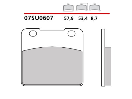 brembo 2026 03 klocki hamulcowe kh103 genuine carb