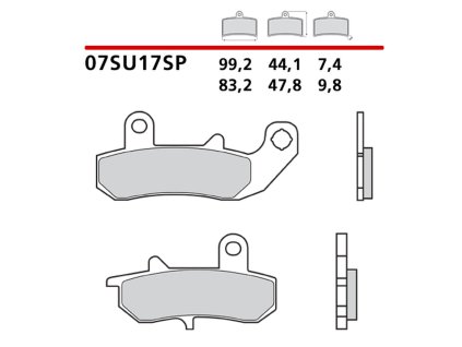 brembo 2026 03 klocki hamulcowe kh157 sinter sp s