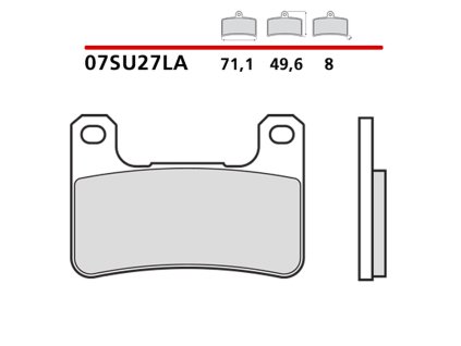 brembo 2026 03 klocki hamulcowe kh379 sinter la s