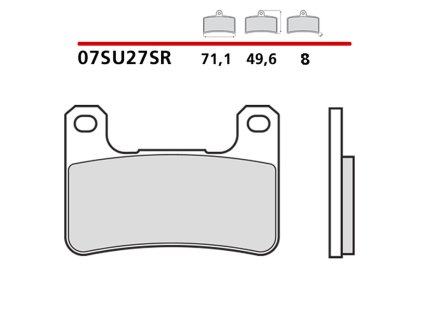 brembo 2026 03 klocki hamulcowe kh379 sinter spie