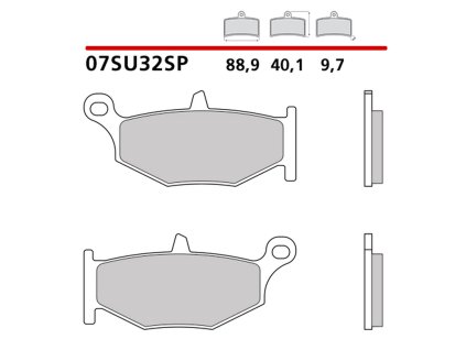 brembo 2026 03 klocki hamulcowe kh419 sinter sp s