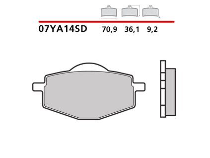 brembo 2026 03 klocki hamulcowe kh101 off road sin