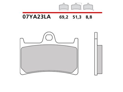 brembo 2026 03 klocki hamulcowe kh252 kh380 sint