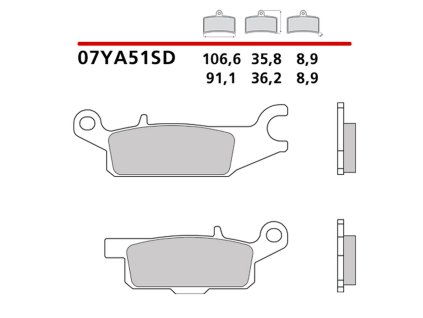 brembo 2026 06 klocki hamulcowe off road sinter pa