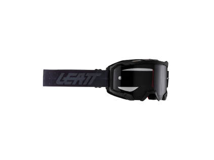 LEATT motokrosové okuliare Velocity 4.5 Desert – Stealth (Smoke 28%)