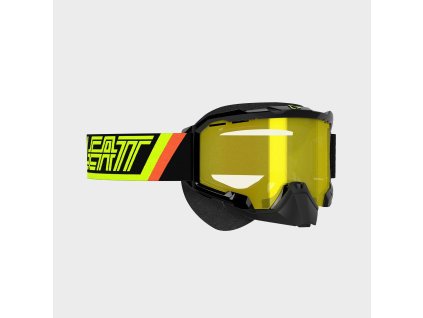 LEATT motokrosové okuliare Velocity 4.5 SNX – Citrus (žltá 70%)