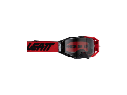LEATT motokrosové okuliare Velocity 6.5 Photocromatic – červená (Light sivá Adaptive 28-80VLT)