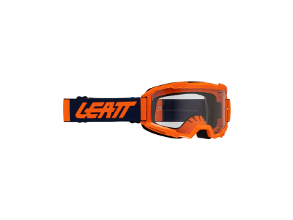 LEATT motokrosové okuliare Vizion 2.5 – oranžová (číra 90VLT)