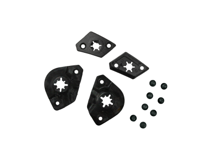LEATT úchyty šiltu Anchor Kit 8.5/9.5 x Screws – čierna