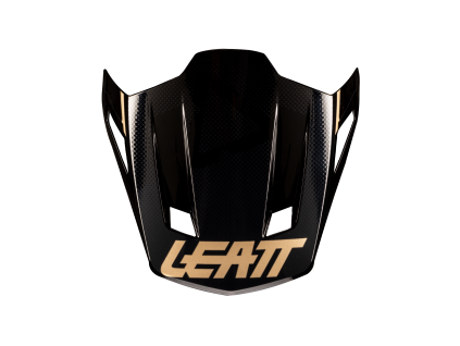 LEATT šilt na prilbu Moto 9.5 – Carbon 2025