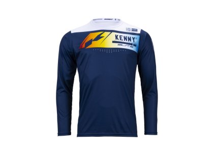 kenny racing koszulka rowerowa model elite navy ko