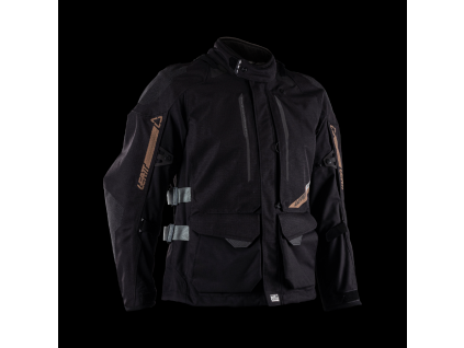 LEATT adventure bunda ADV DriTour 5.5 – Stealth čierna/sivá