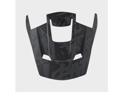 LEATT šilt na prilbu Moto 3.5 – Stealth, veľkosť M-XXL