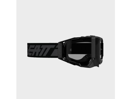 LEATT motokrosové okuliare Velocity 6.5 - Photochromic – Stealth čierna/sivá (Light sivá Photochromic 28-80%), veľkosť ONE SIZE