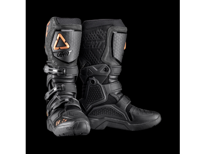 LEATT adventure čižmy ADV HydraDri 8.5 – čierna/Bronze