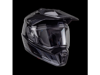 LEATT adventure prilba ADV 8.5 Composite s okuliarmi – Stealth