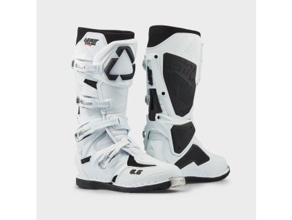 LEATT motokrosové čižmy Moto 6.5 – biela