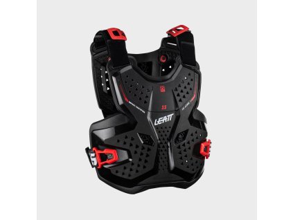 LEATT detský chránič hrude 3.5 – čierna/červená, veľkosť L/XL