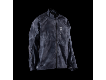 LEATT adventure bunda ADV Rain Cover – Camo čierna/sivá