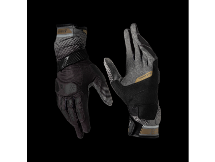 LEATT moto rukavice ADV X-Flow 5.5 – Stealth