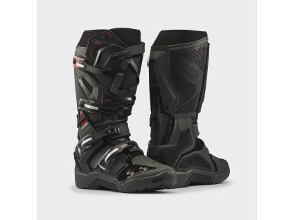 LEATT motokrosové čižmy Moto 5.5 FlexLock Enduro Evo – Graphene čierna
