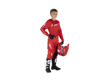 LEATT detský motokrosový komplet Moto 3.5 Ride Kit - Junior/Mini – červená 2026