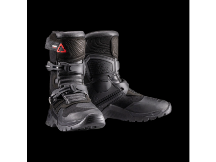 LEATT adventure čižmy ADV X-Flow 7.5 Short – čierna