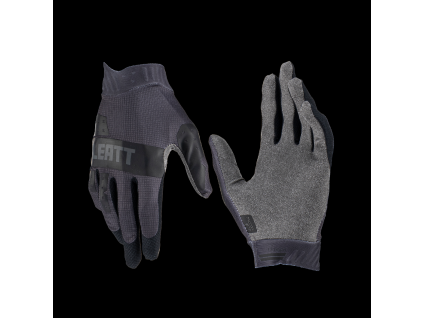 LEATT moto rukavice Moto 1.5 GripR – Stealth V23, veľkosť S