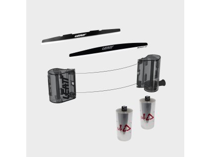 LEATT systém roll-off Roll Off Kit Velocity 5.5/6.5 - Standard – číra, veľkosť ONE SIZE