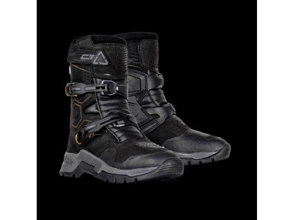 LEATT adventure čižmy ADV HydraDri 7.5 Short – Stealth
