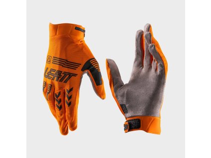 LEATT moto rukavice Moto 2.5 X-Flow – oranžová