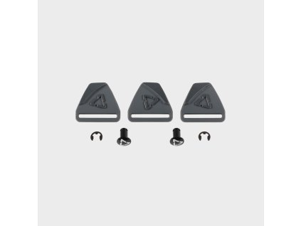 LEATT súprava praciek Buckle and Bolt pack Dual Axis – čierna, veľkosť ONE SIZE